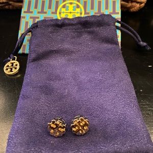 Tory Burch Logo Earrings